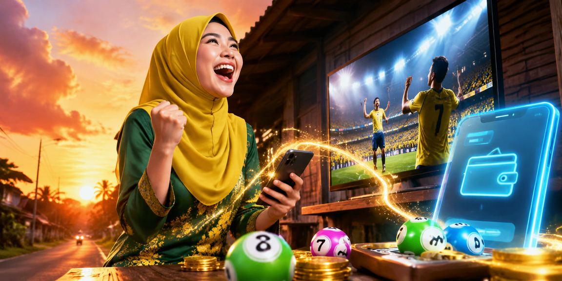 Pengguna Malaysia mengakses platform loteri win4d melalui peranti mudah alih